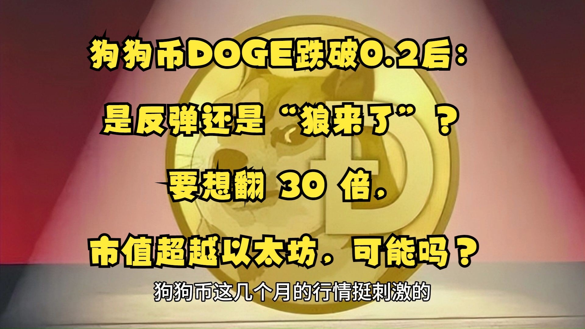 狗狗币上扬势惊人，一夜飙升2.84%，加密市场沸腾